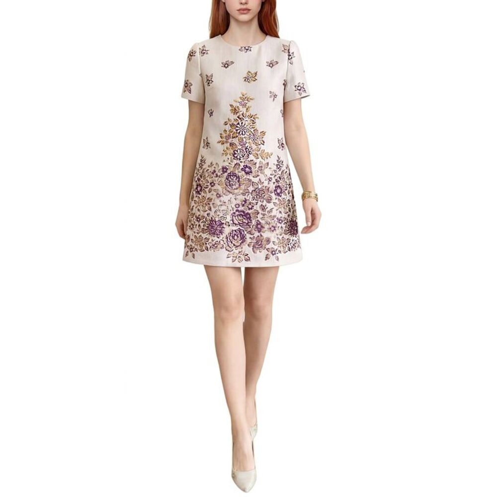 Brc By Burryco Womens  Short Sleeve Mini Dress